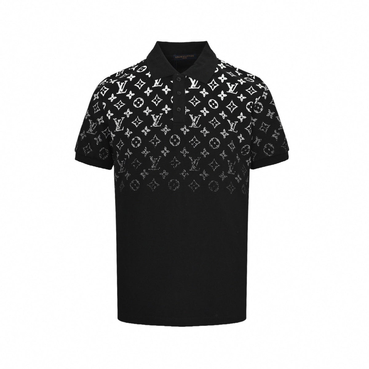 Gradient Monogram Cotton Polo