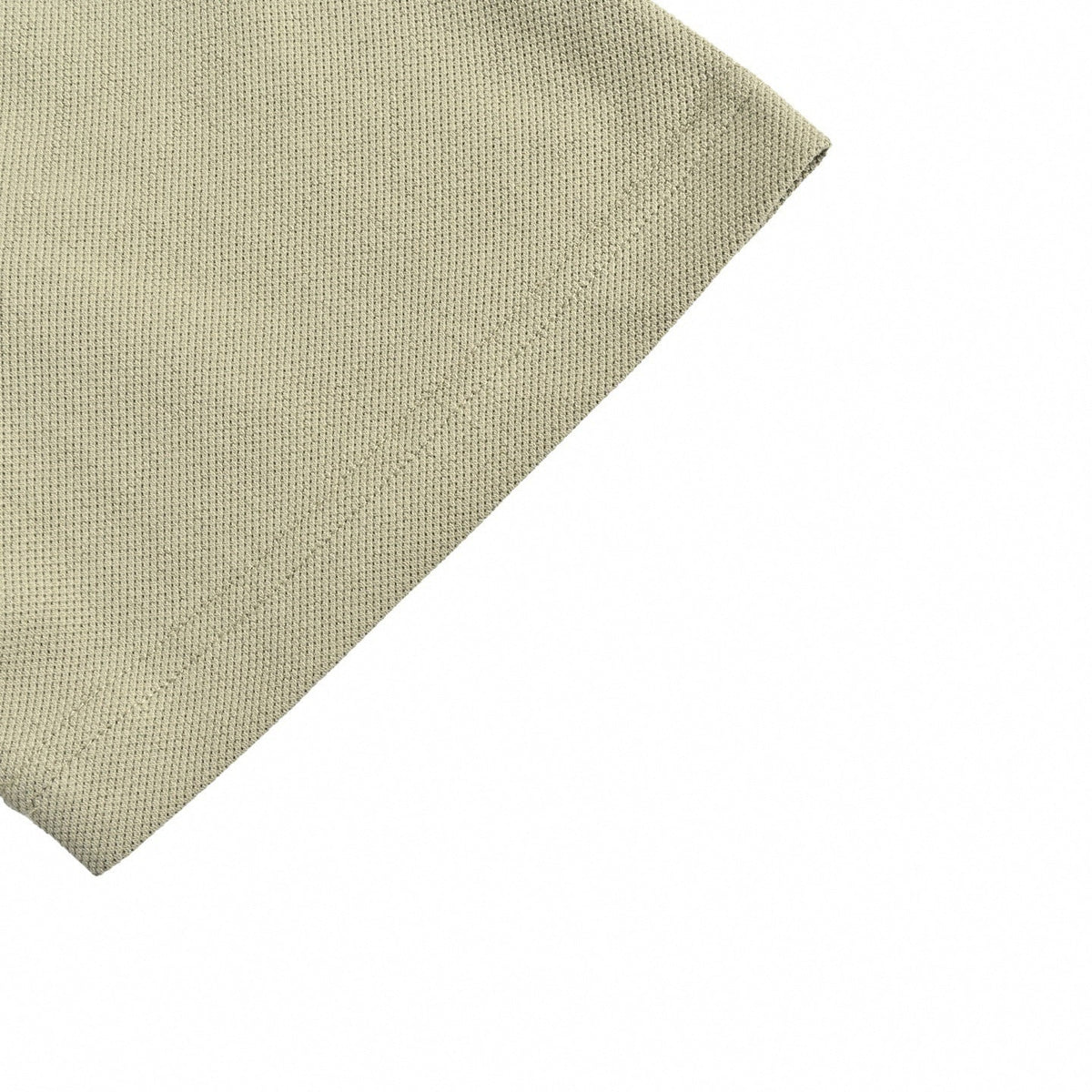 Check Collar Piqué Polo | Sage Green