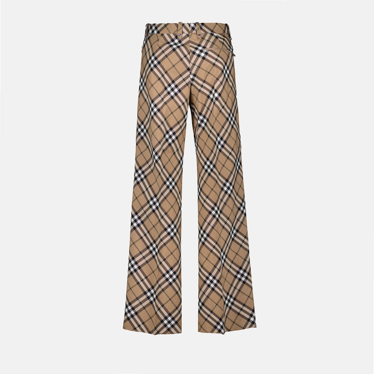 Checked Pants