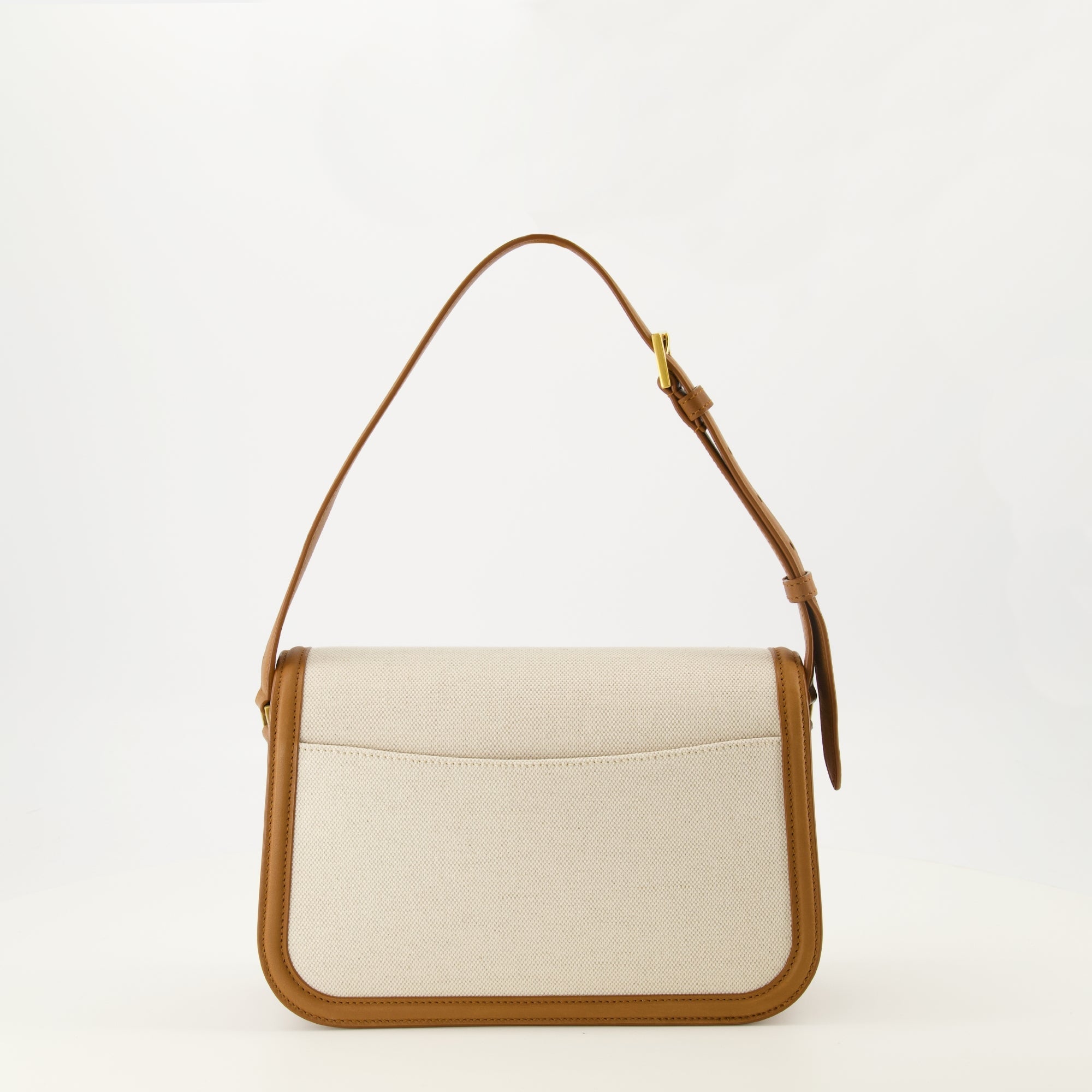 Leather and Cotton Bag