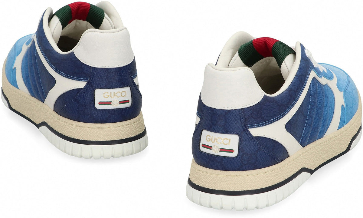 Gradient Monogram Sneakers | Blue