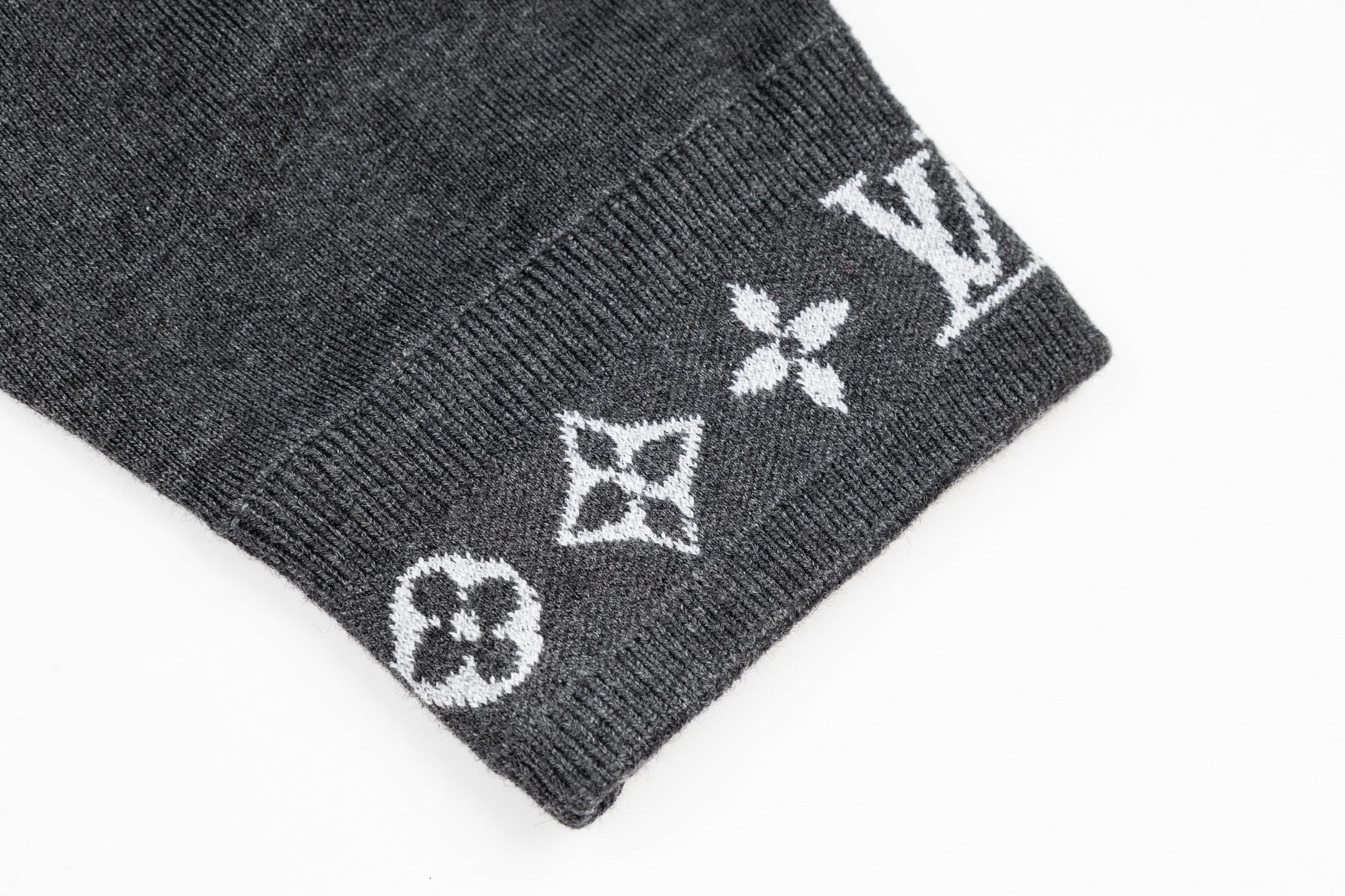 Monogram Trim Full-Zip Cardigan