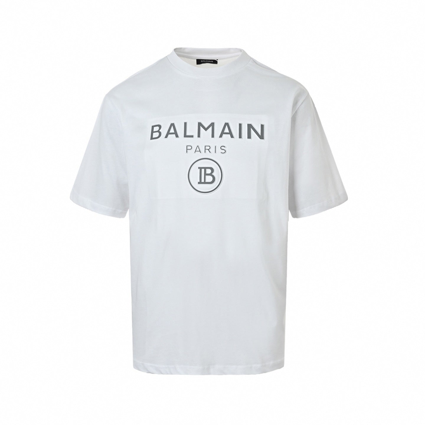 3D Silicone Logo T-Shirt - White