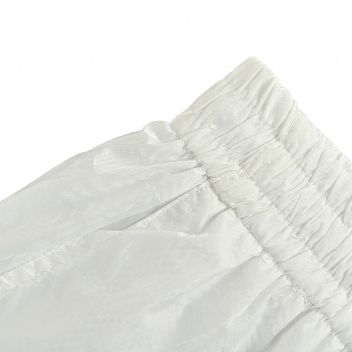 Monogram Nylon Shorts - White