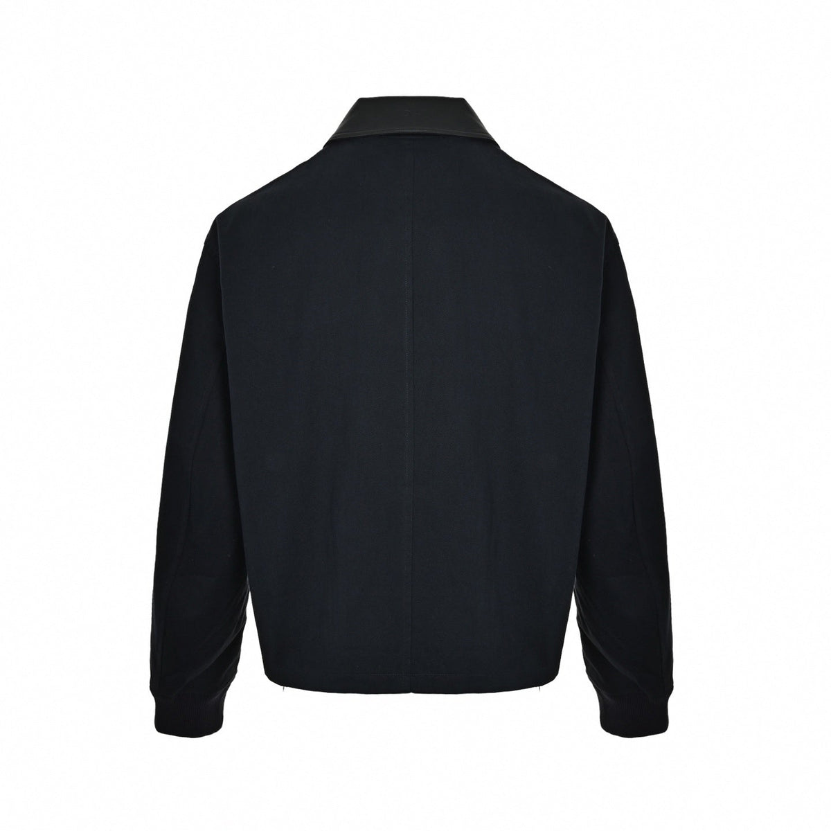 Navy Twill Blouson Jacket