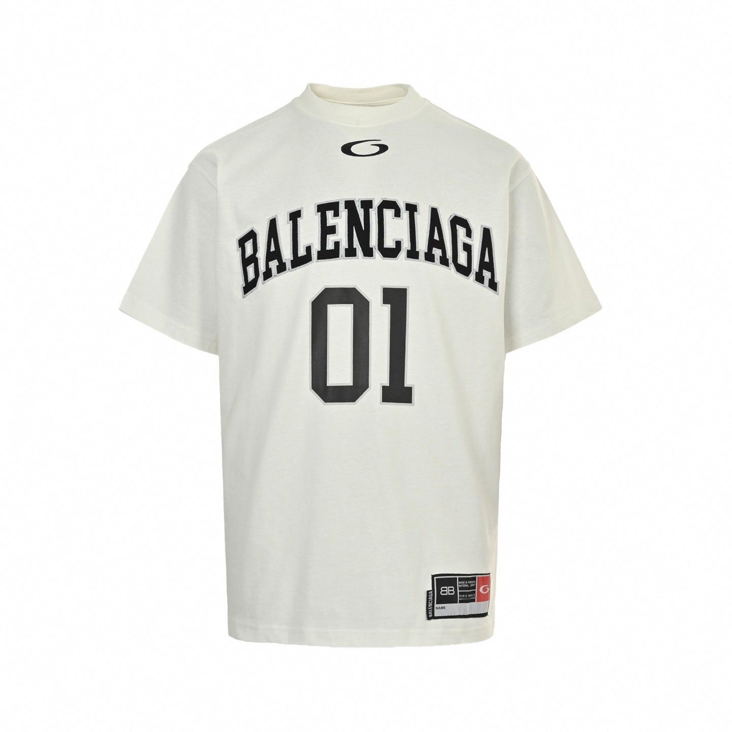 "01" Team Jersey T-Shirt - White