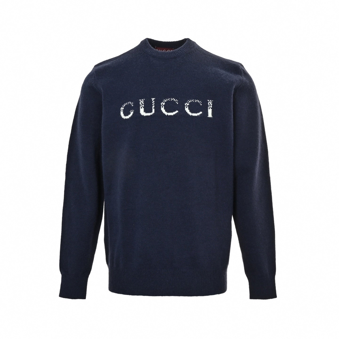 Intarsia Logo Knit Sweater