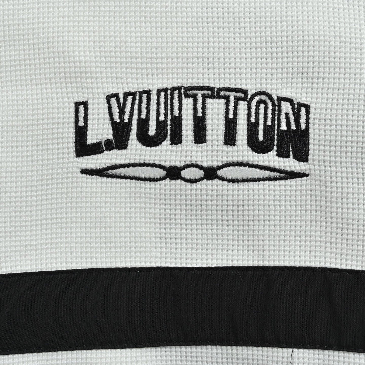Mesh Zip Jacket | Black & White