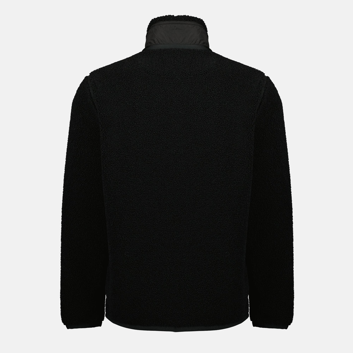 Black Teddy Zip Jacket