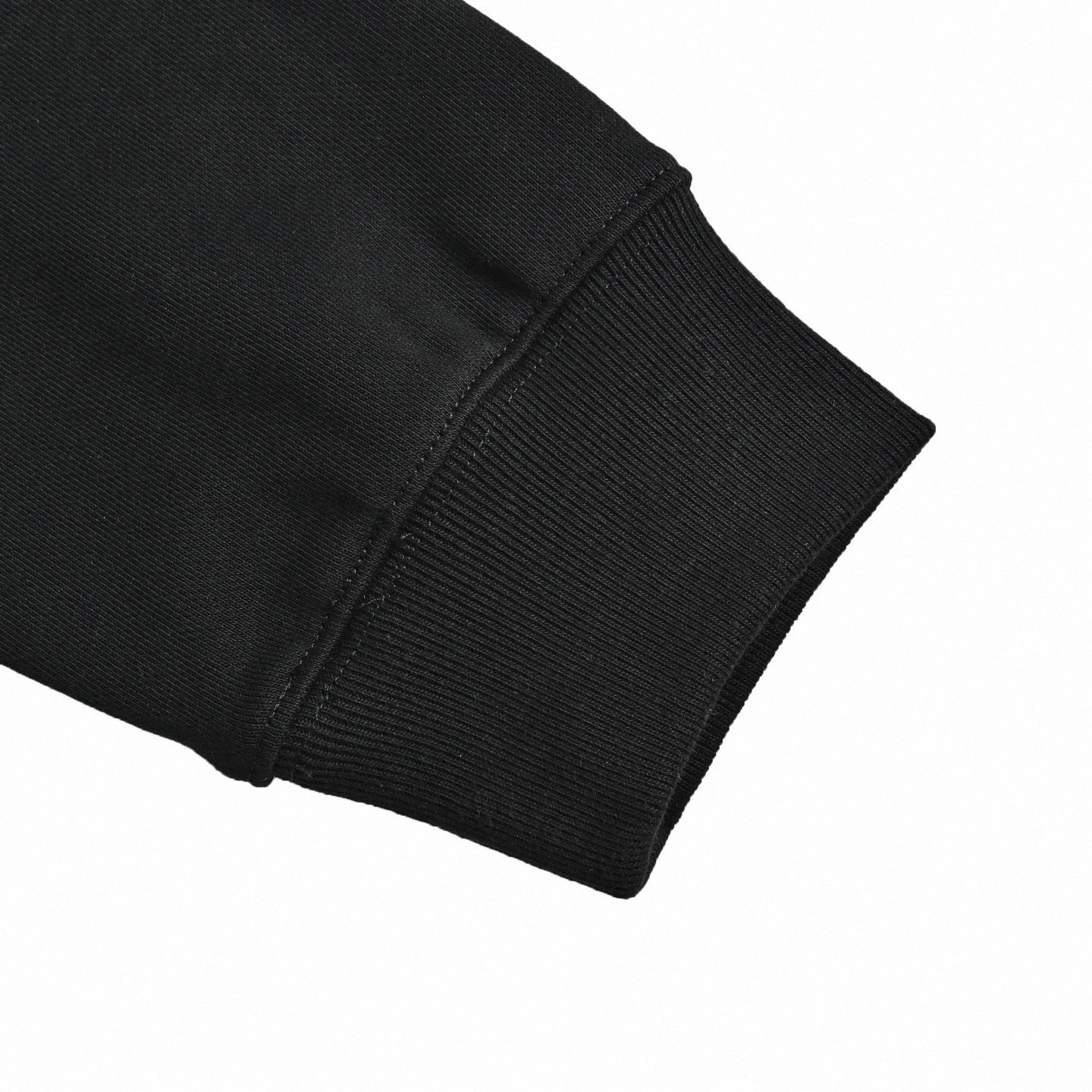 D-Ring Detail Monogram Sweatshirt - Black