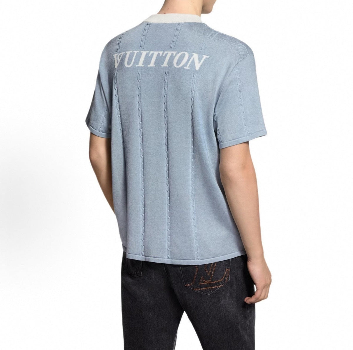Nautical Crest Knit T-Shirt