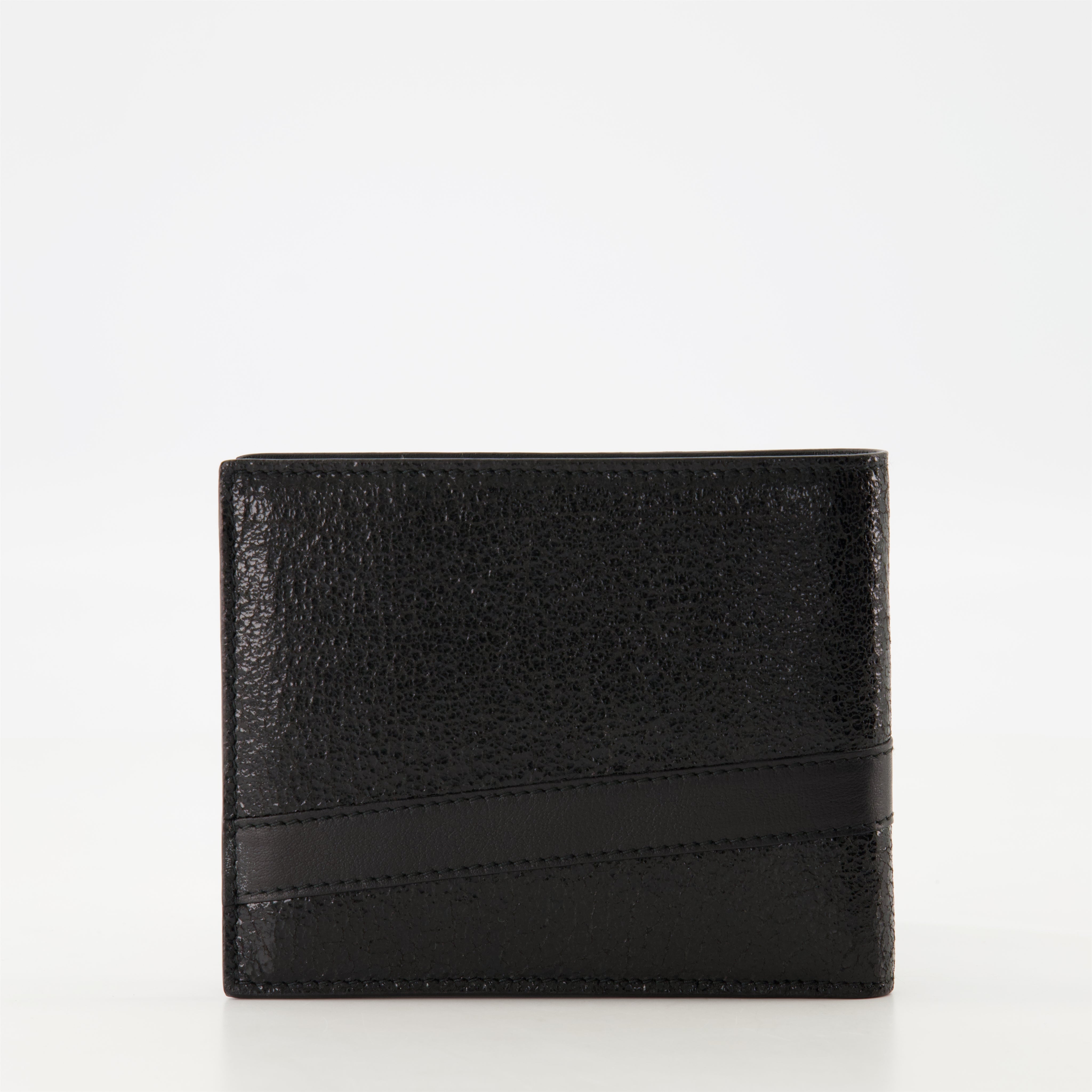 Textured Leather Wallet