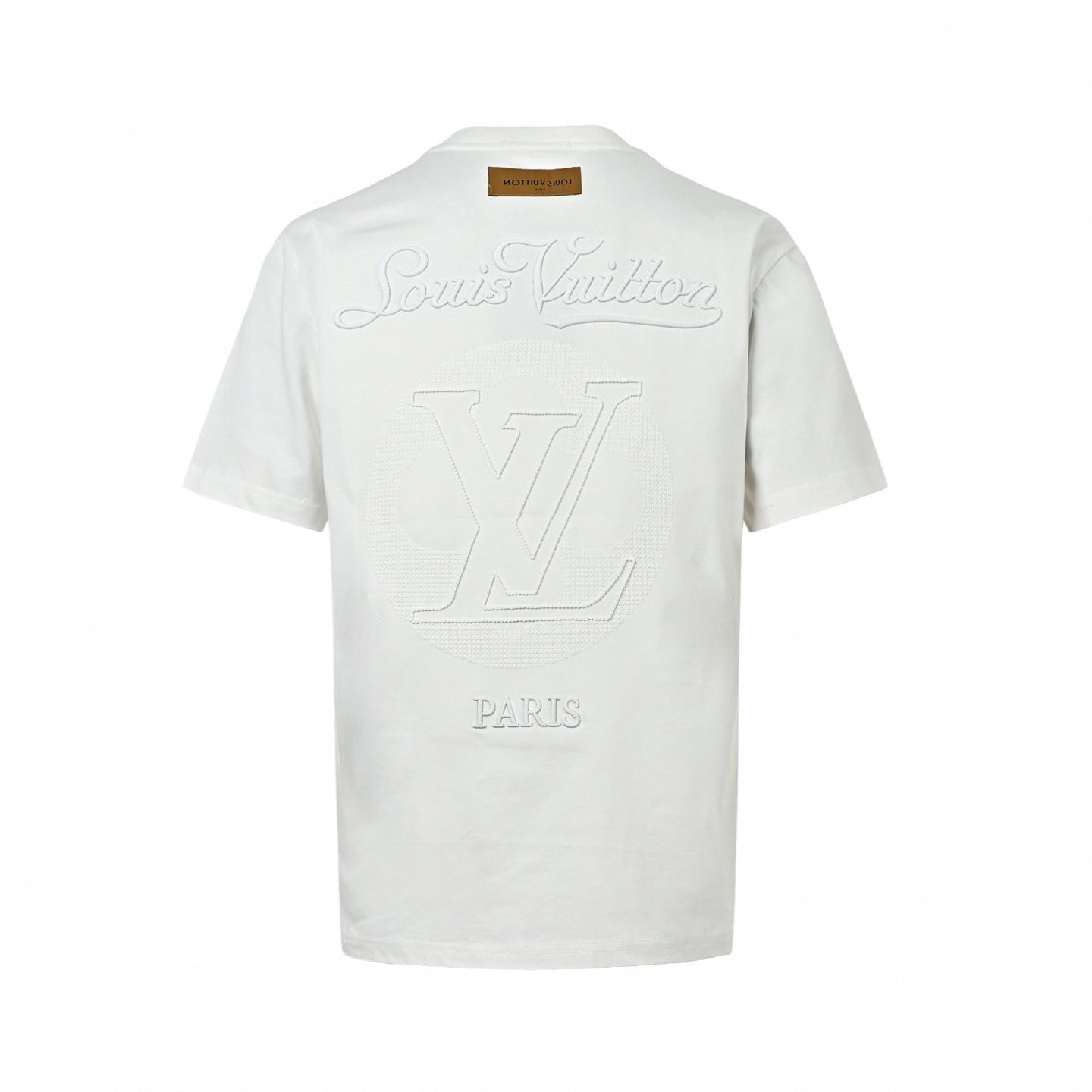 Tonal Embroidered Logo T-Shirt | White