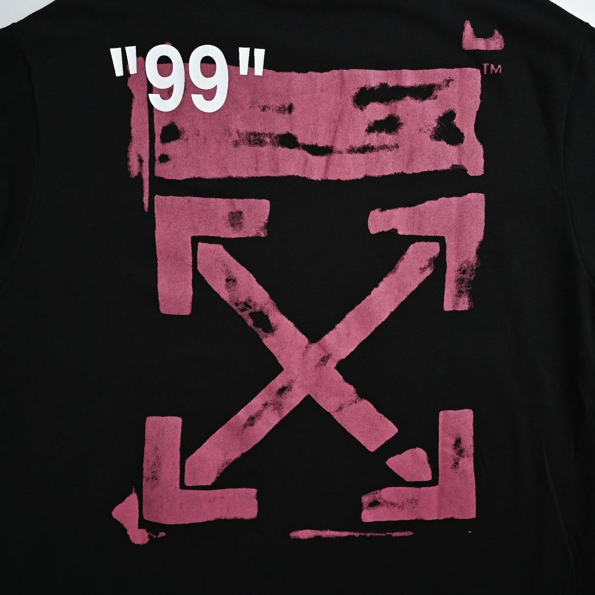 Impressionism Stencil Arrows T-Shirt - Black