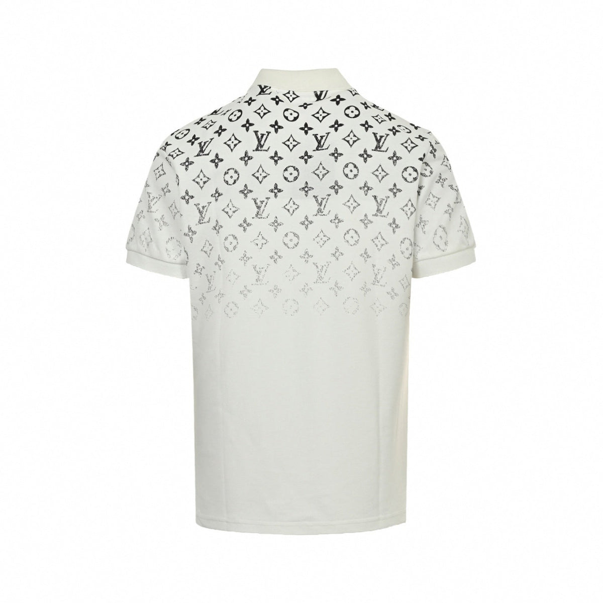 Gradient Monogram Cotton Polo