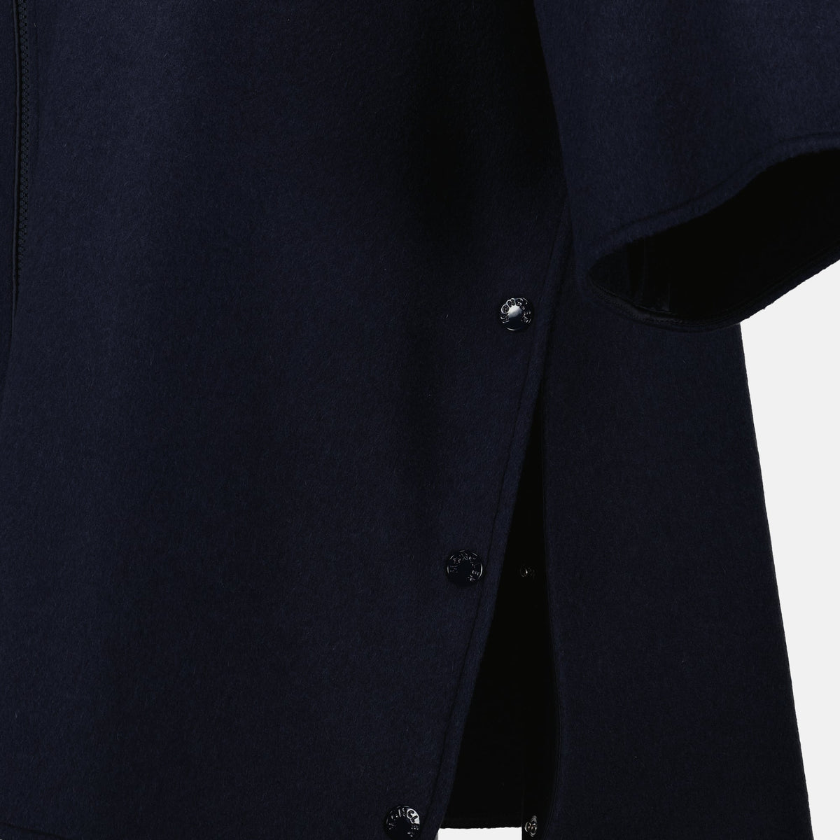 Wool Zip Cape