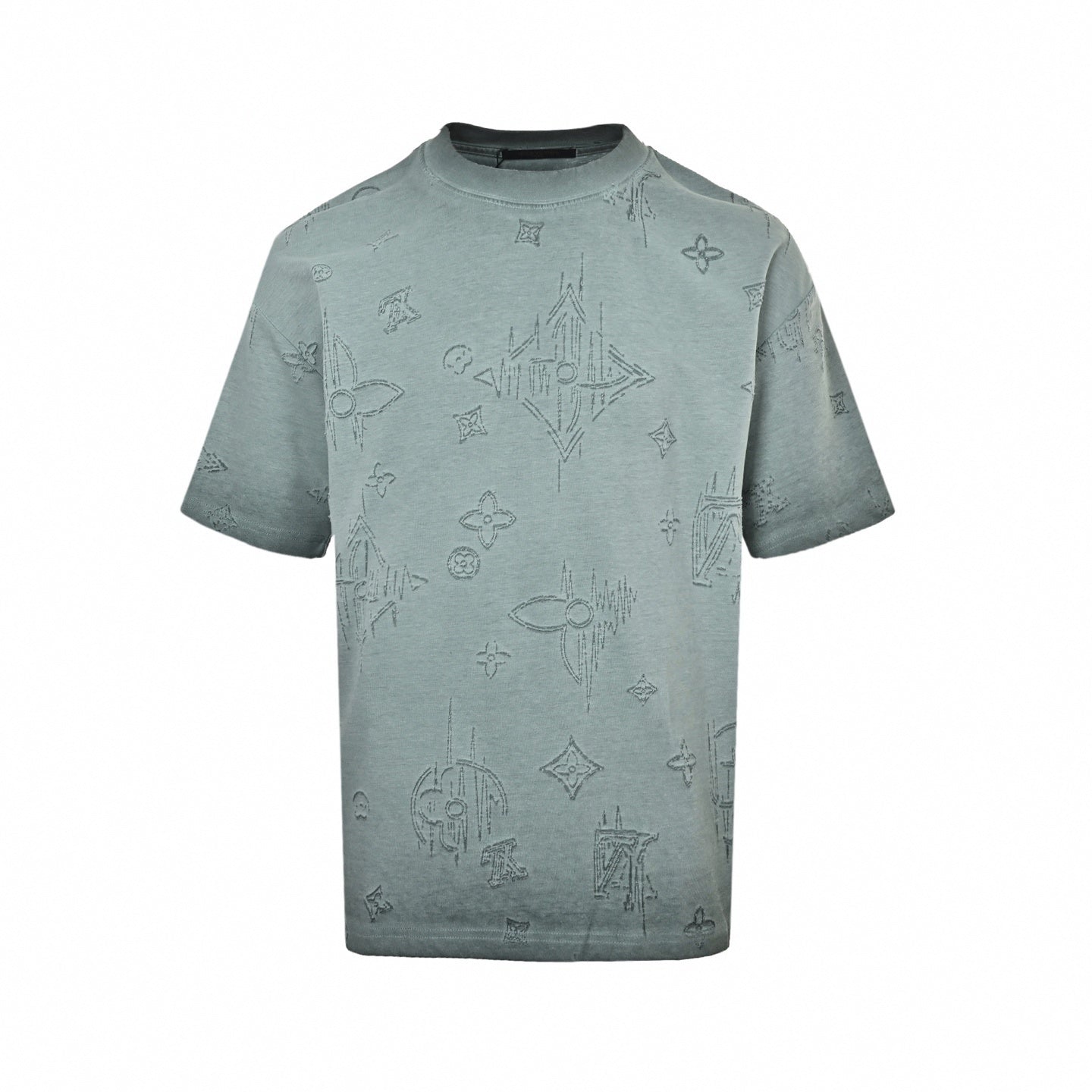 Monogram "Pulse" Embroidered T-Shirt