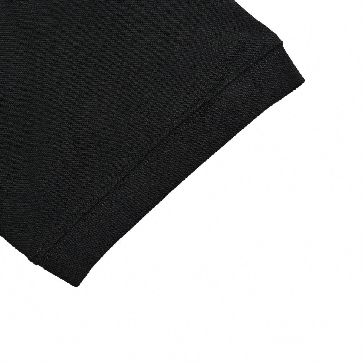 Minimalist Horsebit Embroidered Tee - Black