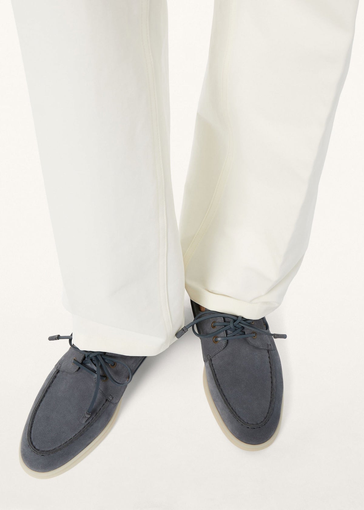 Sea-Sail Walk Suede Shoes - Slate Blue