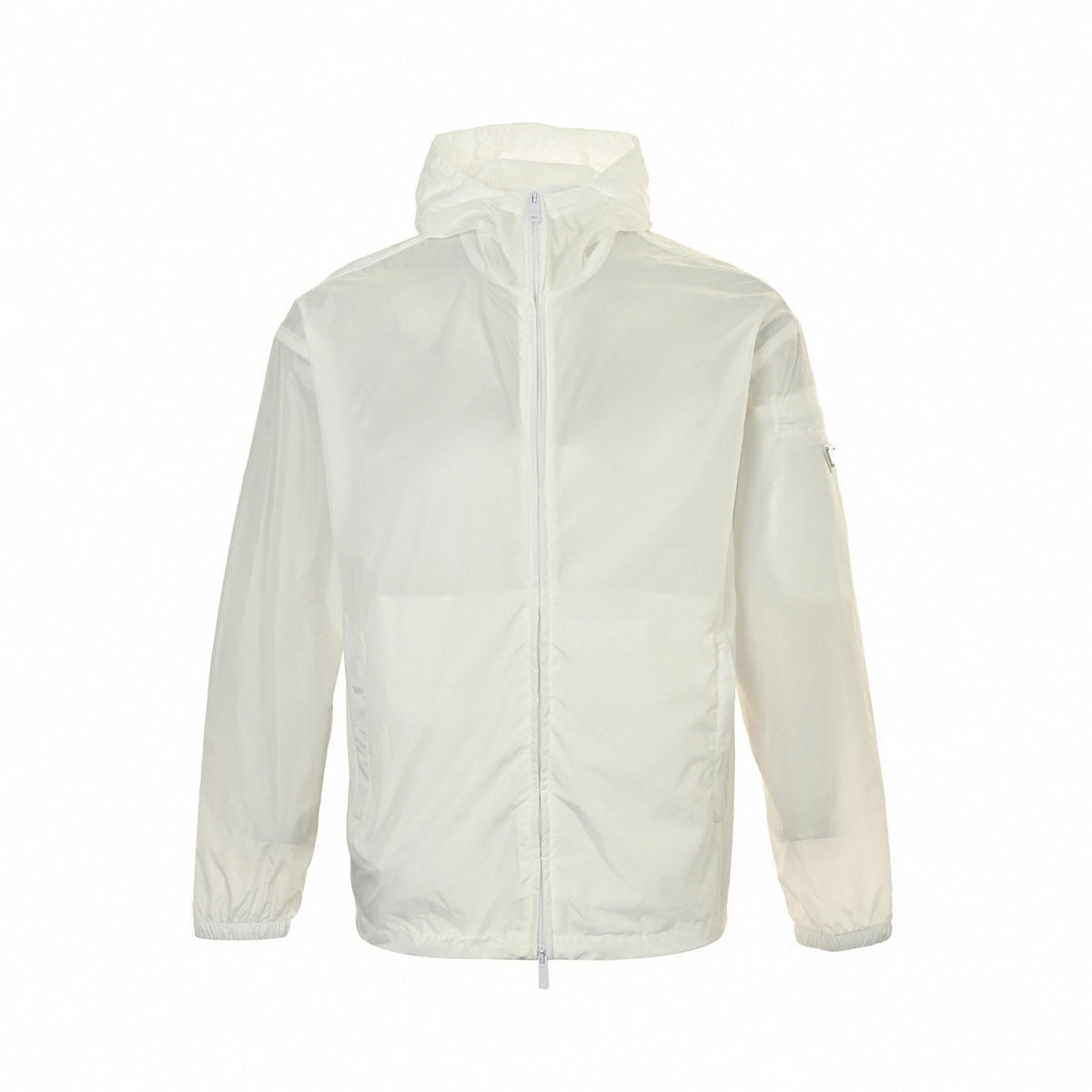Lightweight Nylon Hooded Jacket