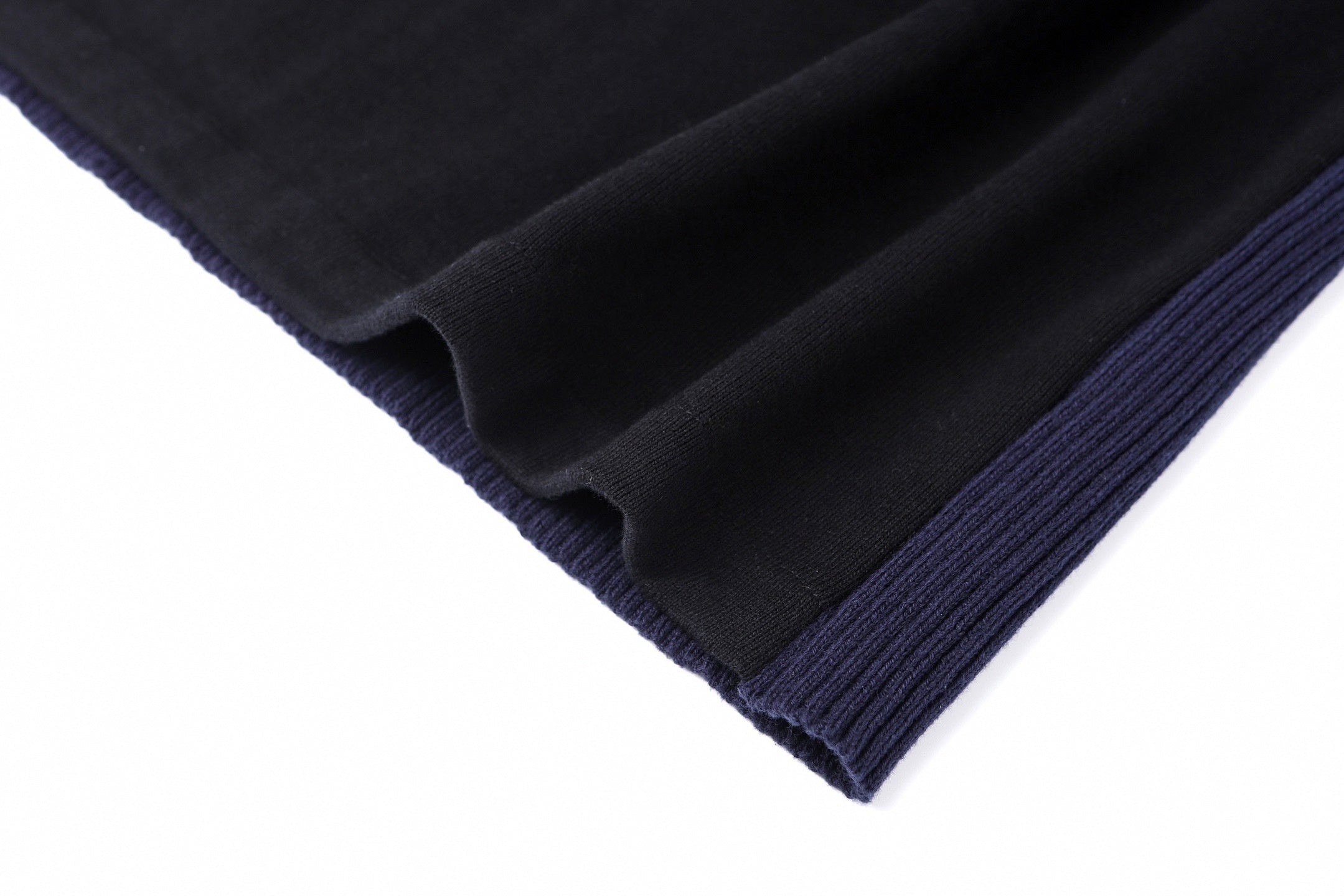 Contrast Panel Utility Sweater