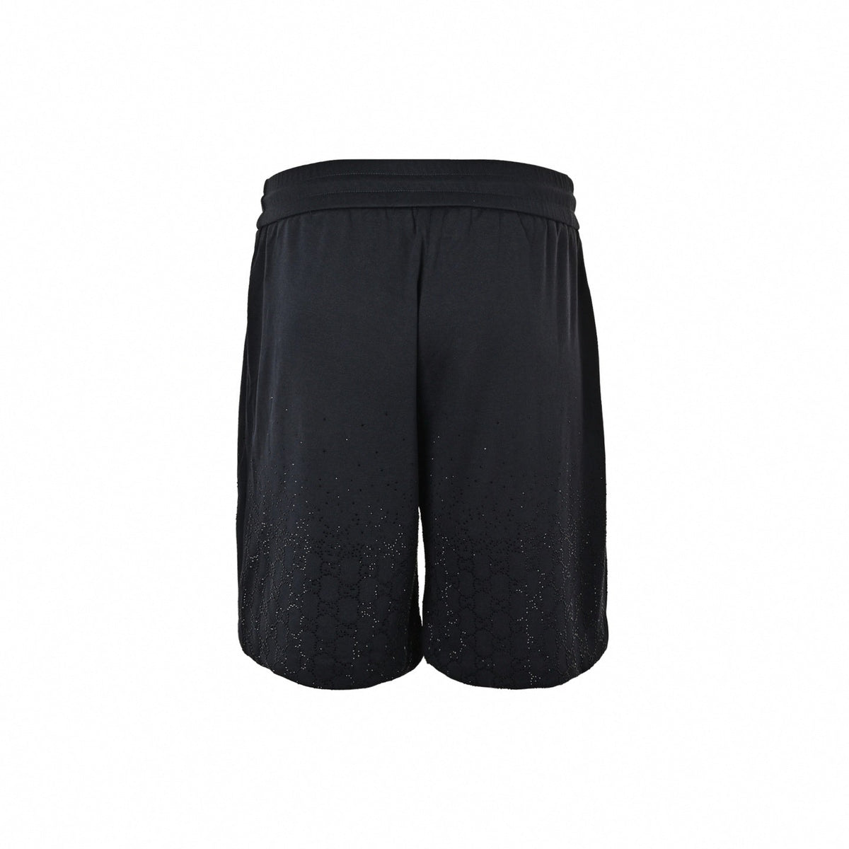 Embellished GG Monogram Shorts | Black