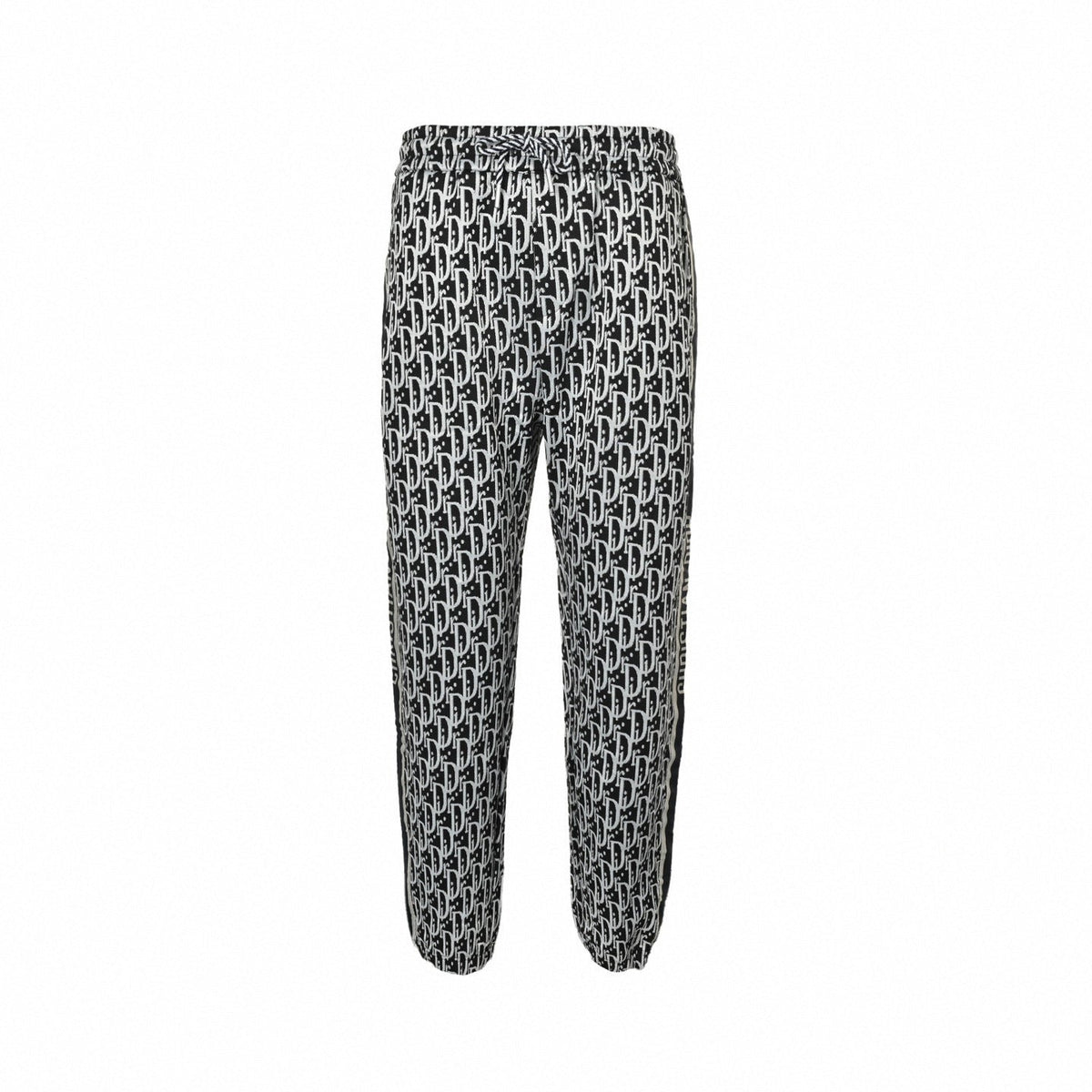 Oblique Jacquard Tracksuit Set | Black & White