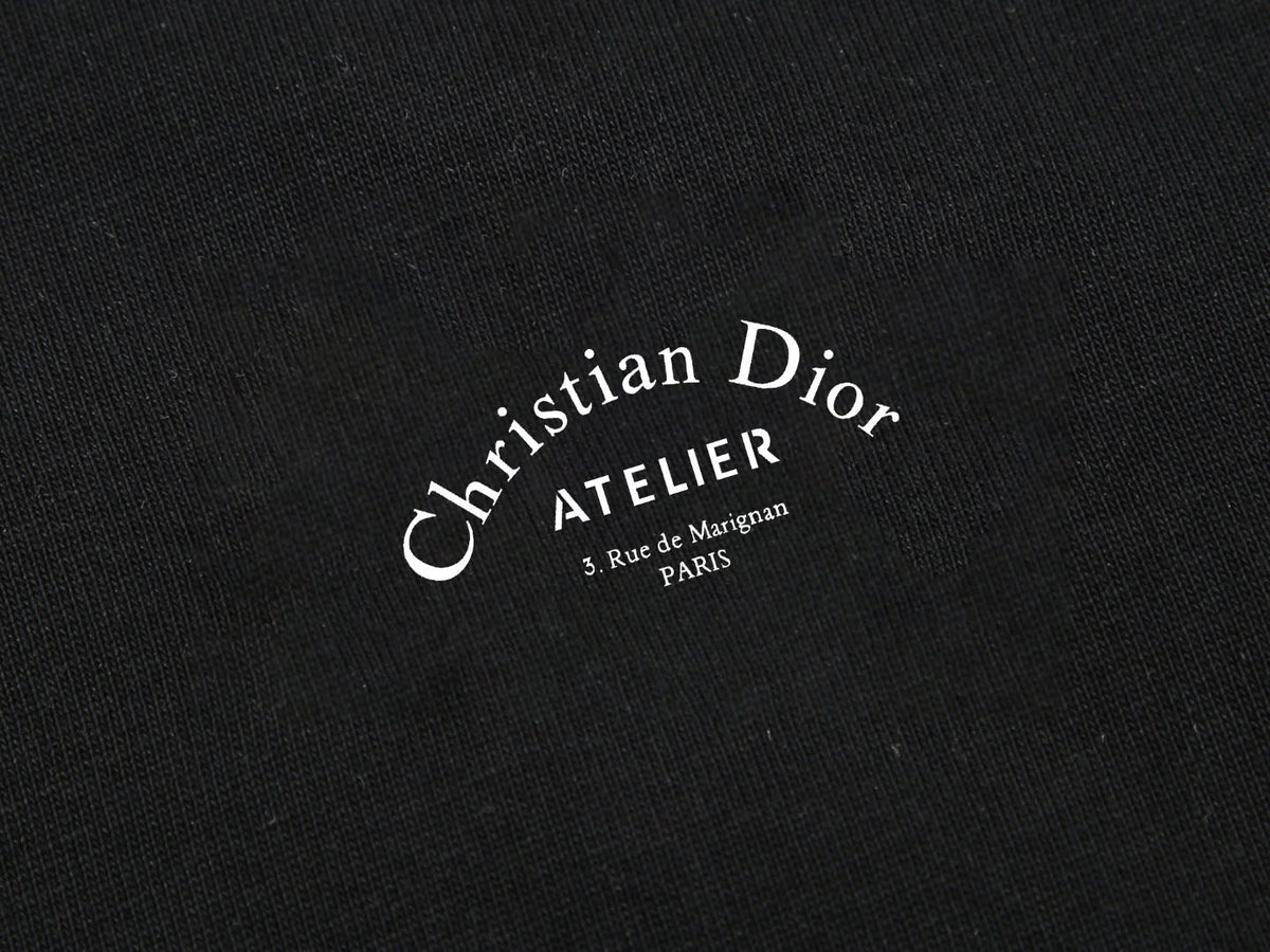 Atelier Print T-Shirt | Black