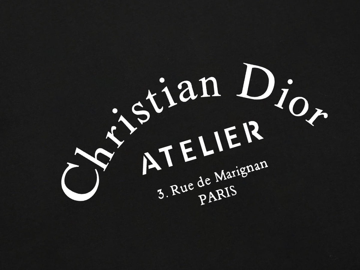 Atelier Print T-Shirt | Black