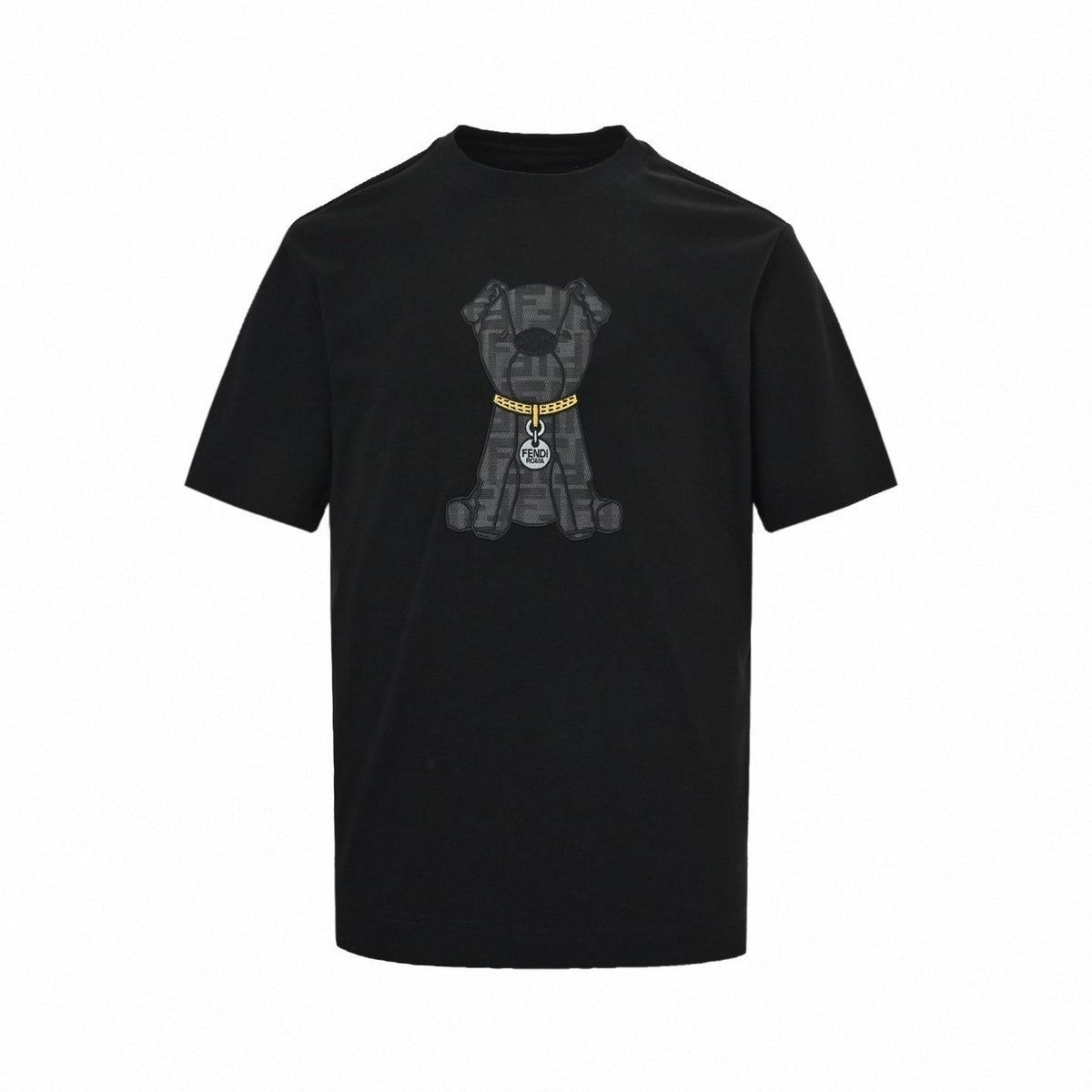 'Dog' Logo Patch T-Shirt