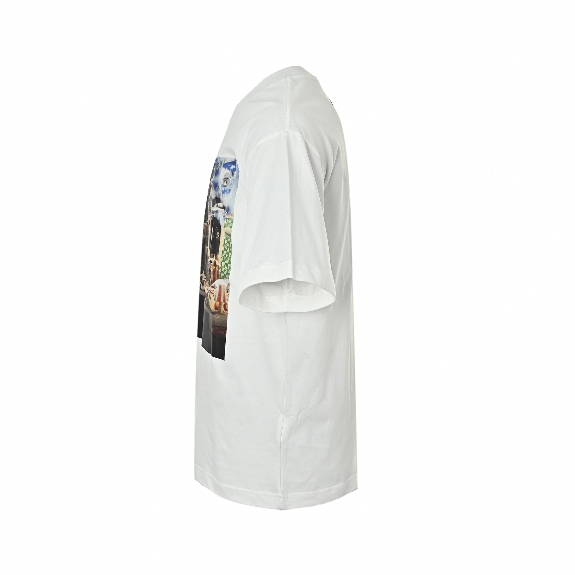 Bedroom Graphic Print T-Shirt | White
