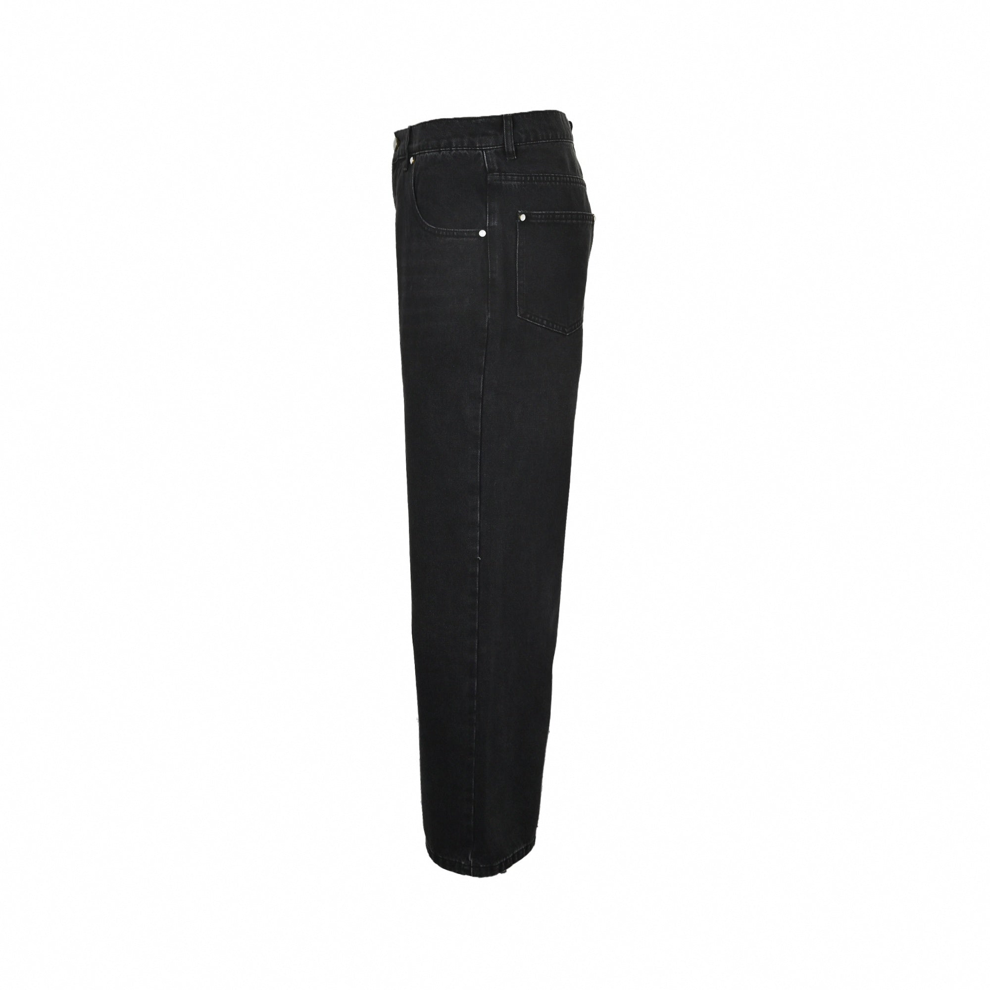 LV Signature Embroidered Jeans - Dark Wash