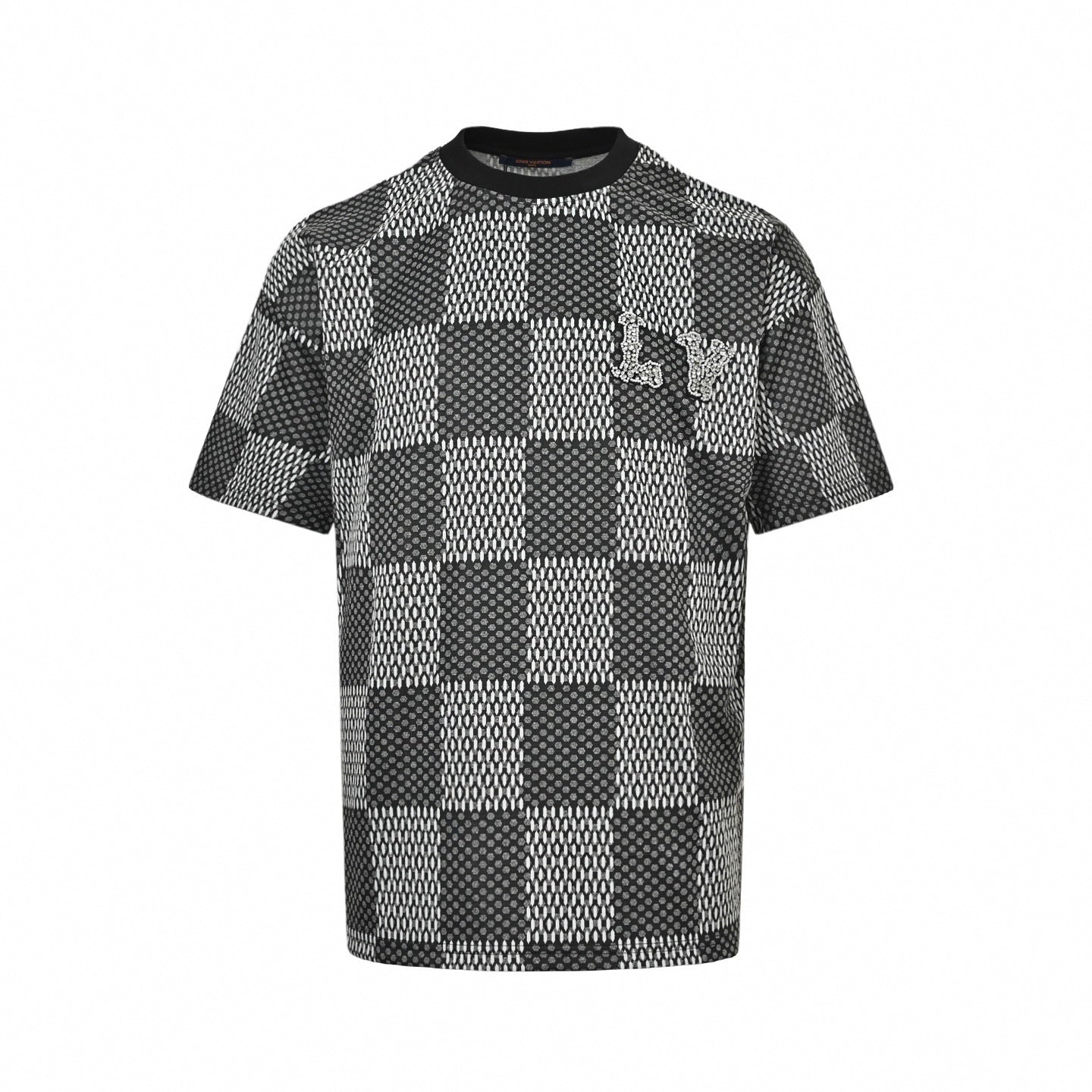 Crystal Damier Knit Ensemble