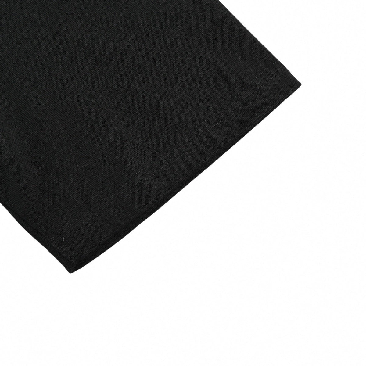 Textured Logo T-Shirt - Black