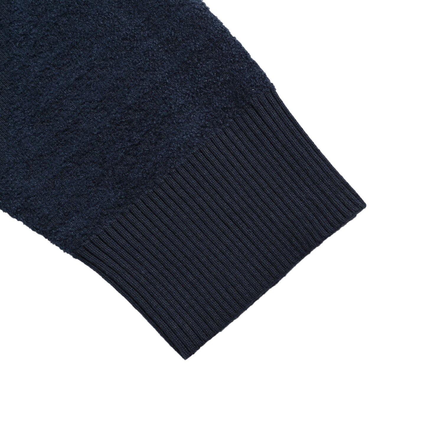 Monogram Toweling Hoodie - Navy