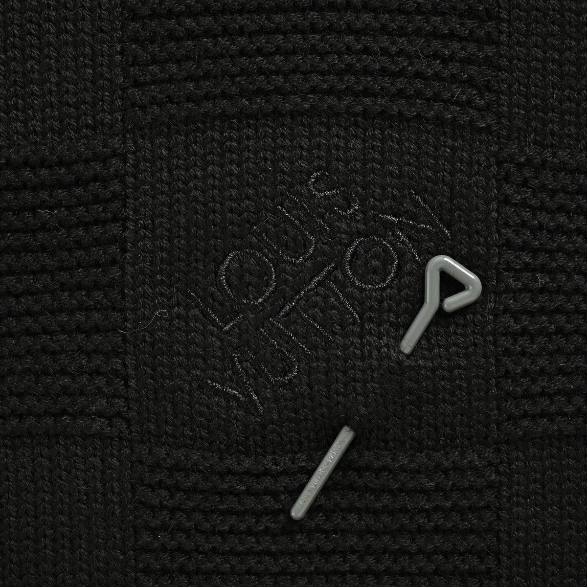 Damier Textured Sweater