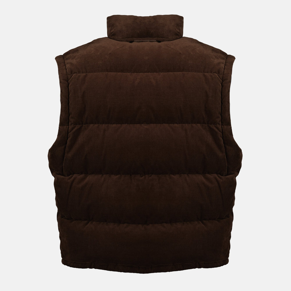 Brown Corduroy Puffer Jacket