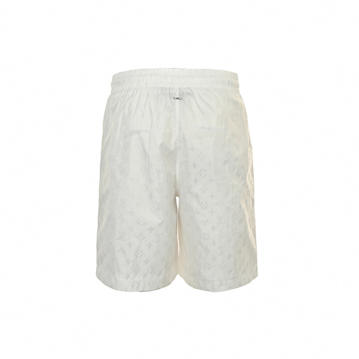 Monogram Nylon Shorts - White
