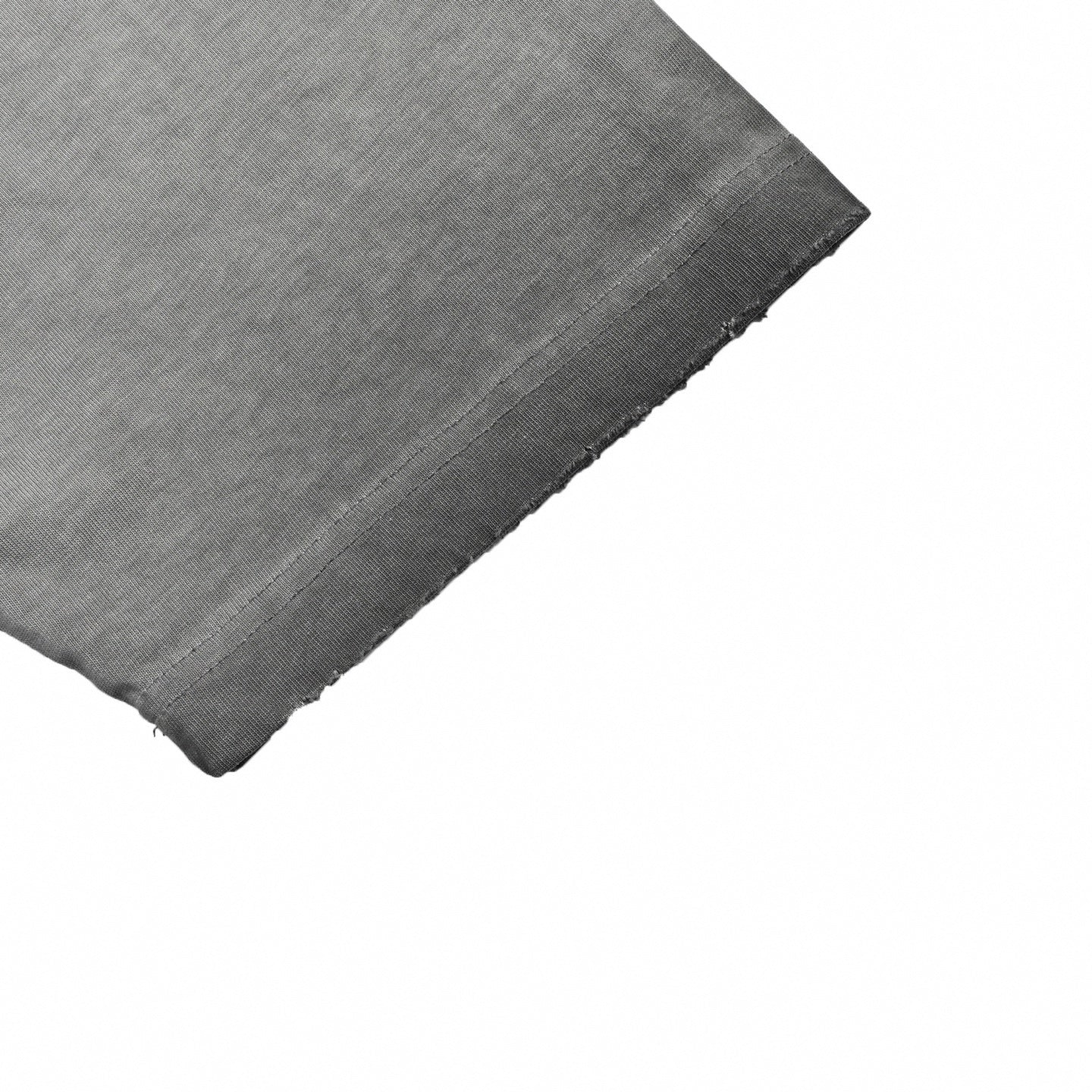 Distressed "LV" Graphic T-Shirt | Washed Grey