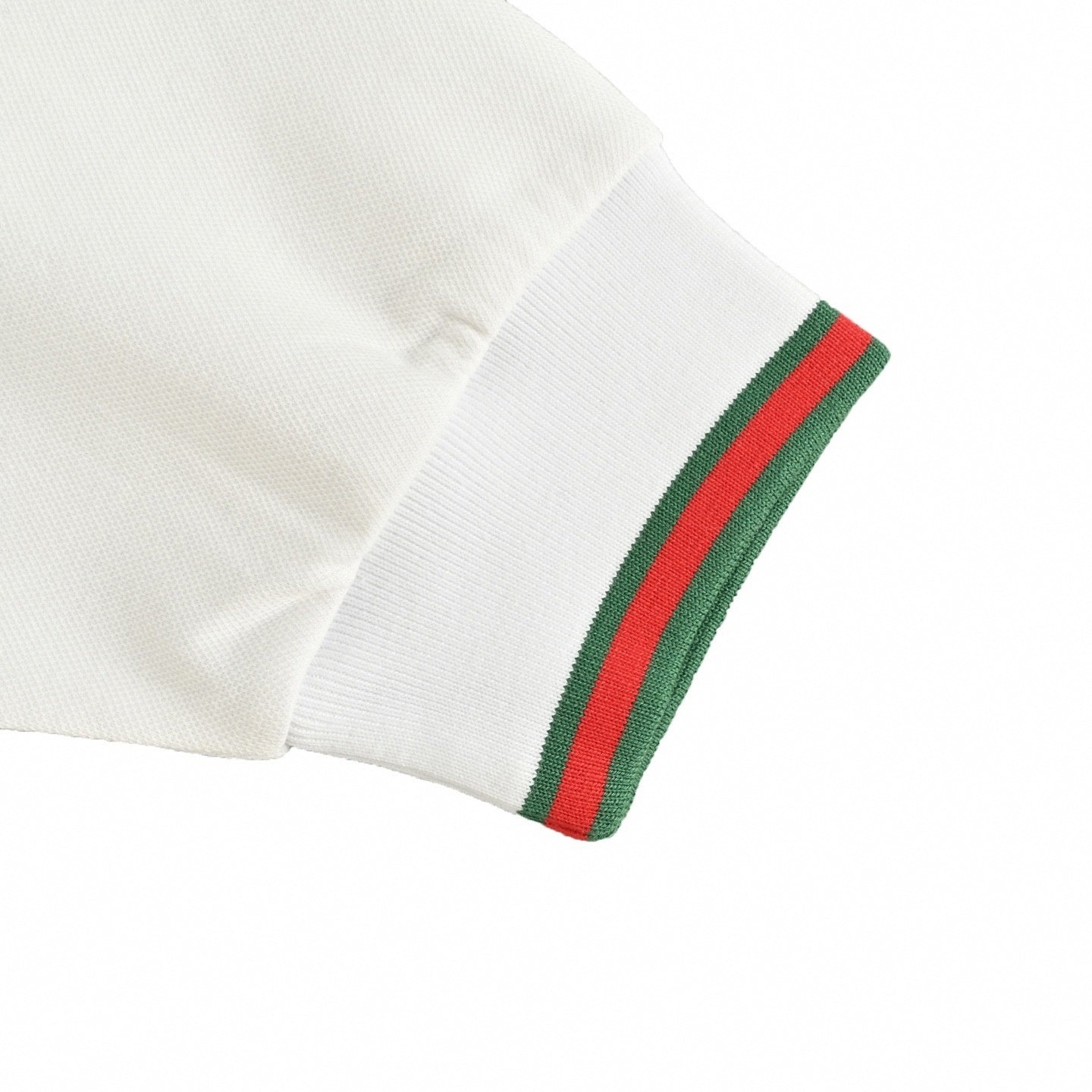 Embroidered Logo Web Trim Sweatshirt | White