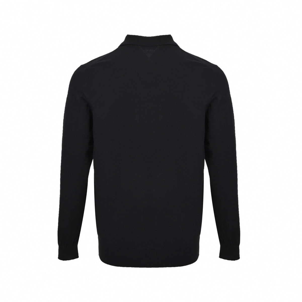Logo-Embroidered Quarter-Zip Polo | Navy