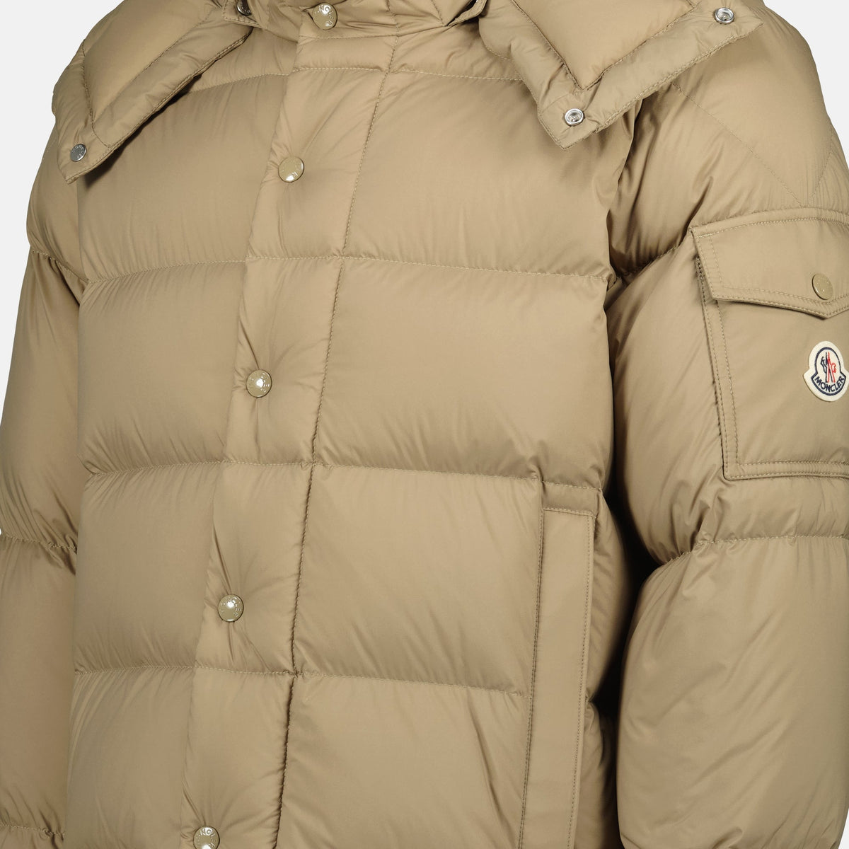 Maya 70 Beige Down Jacket