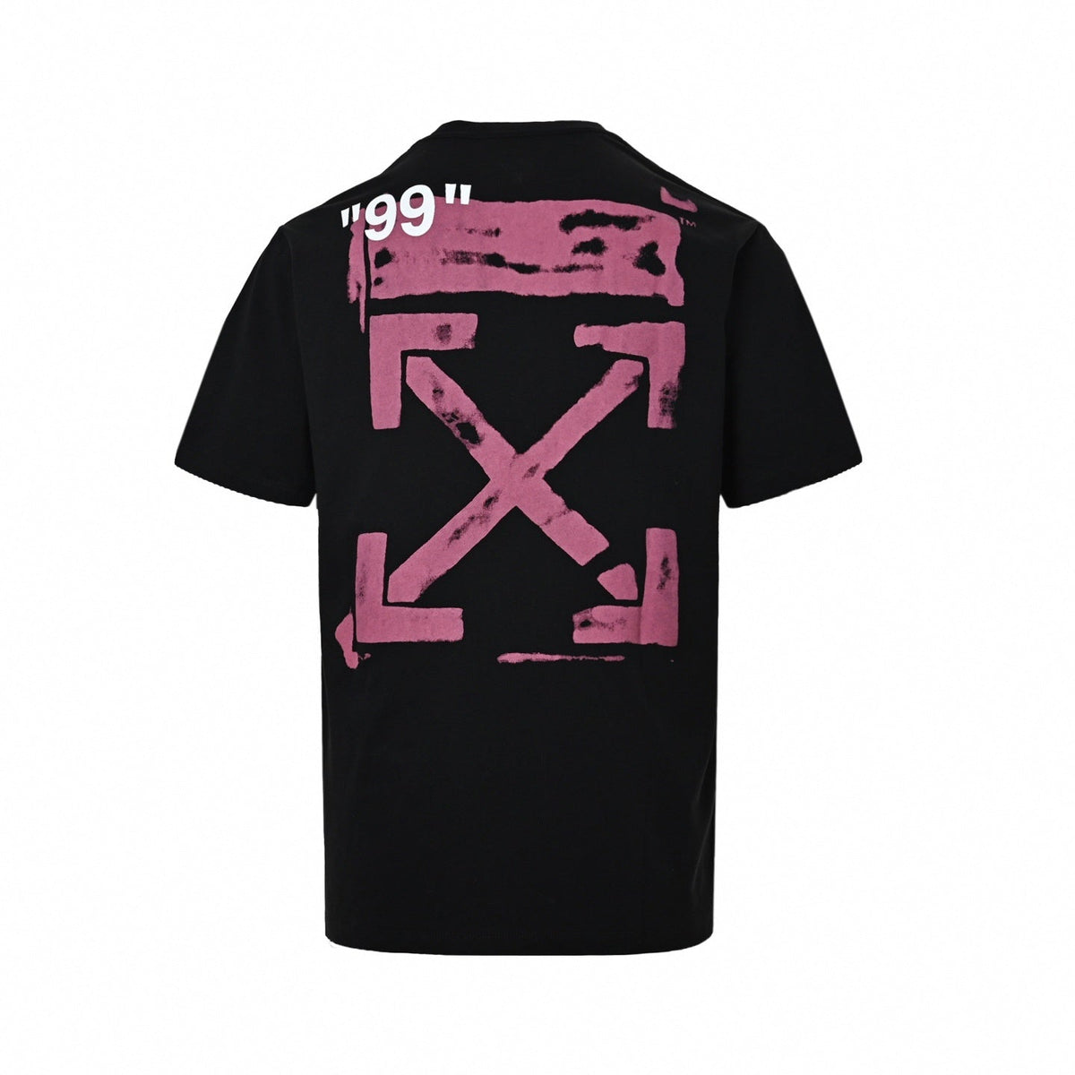 Impressionism Stencil Arrows T-Shirt - Black
