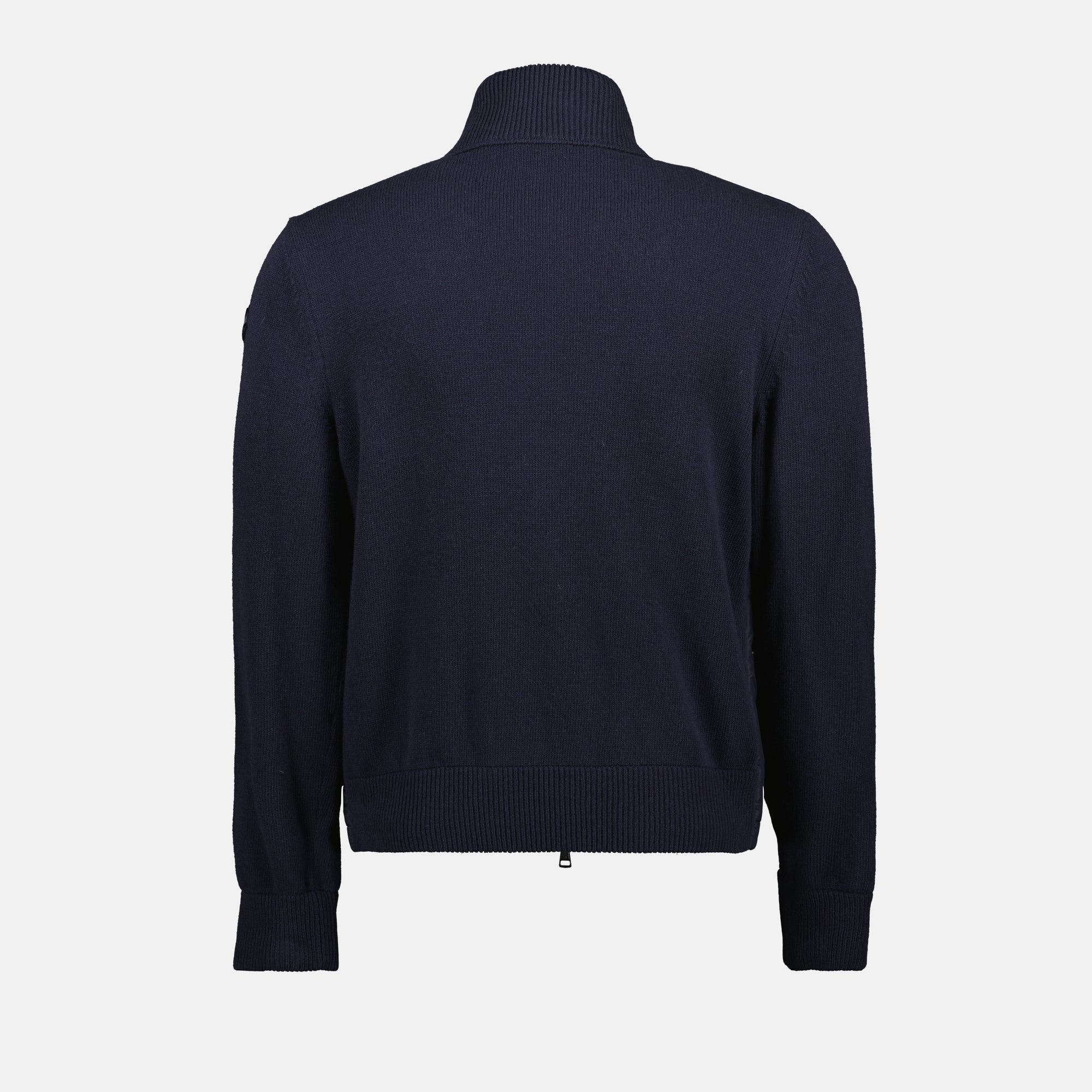 Two-material down jacket
