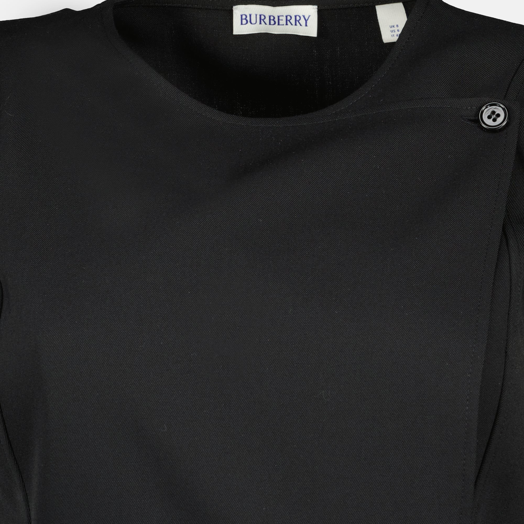 Black Wool Kilt Dress