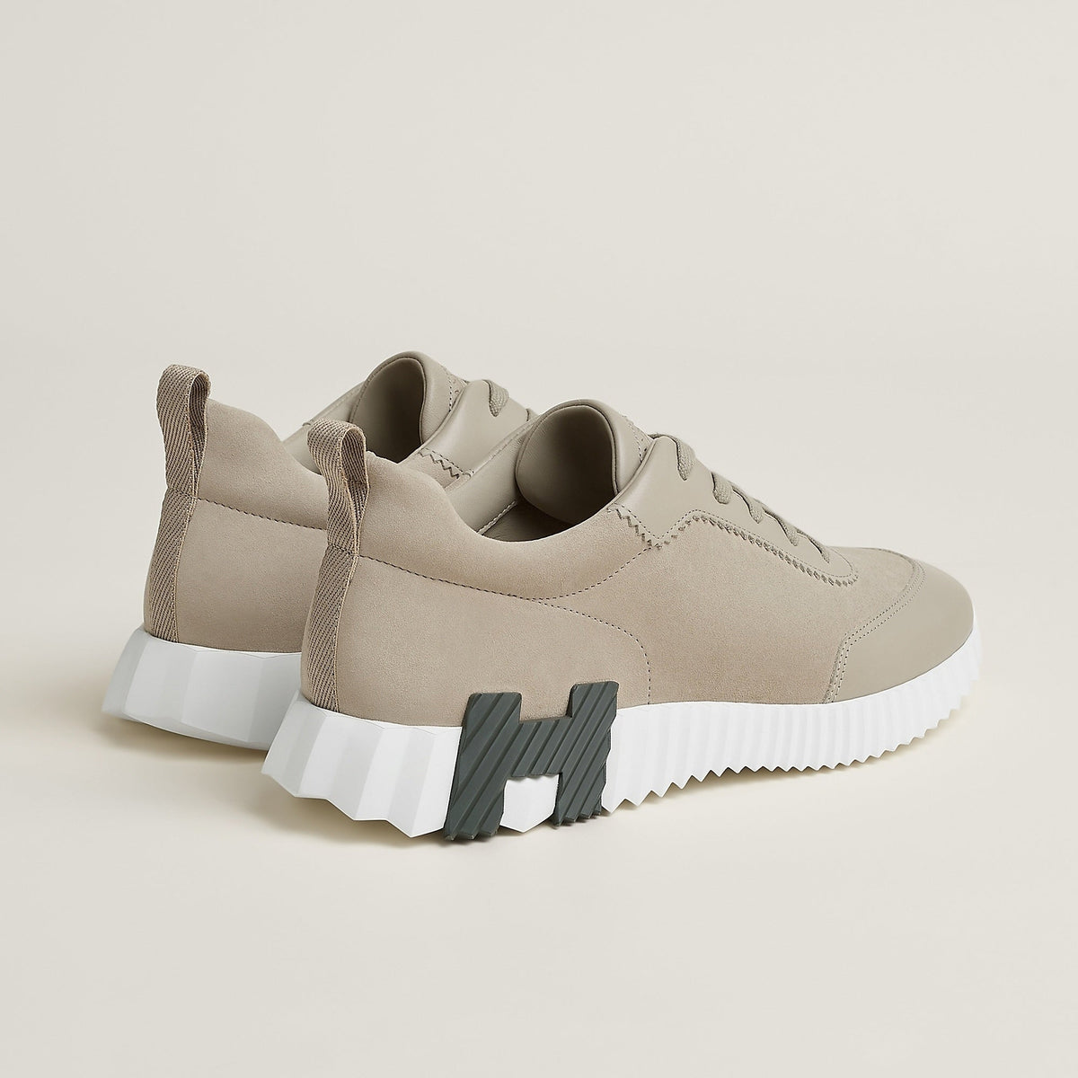 Bouncing Sneaker - Taupe/White