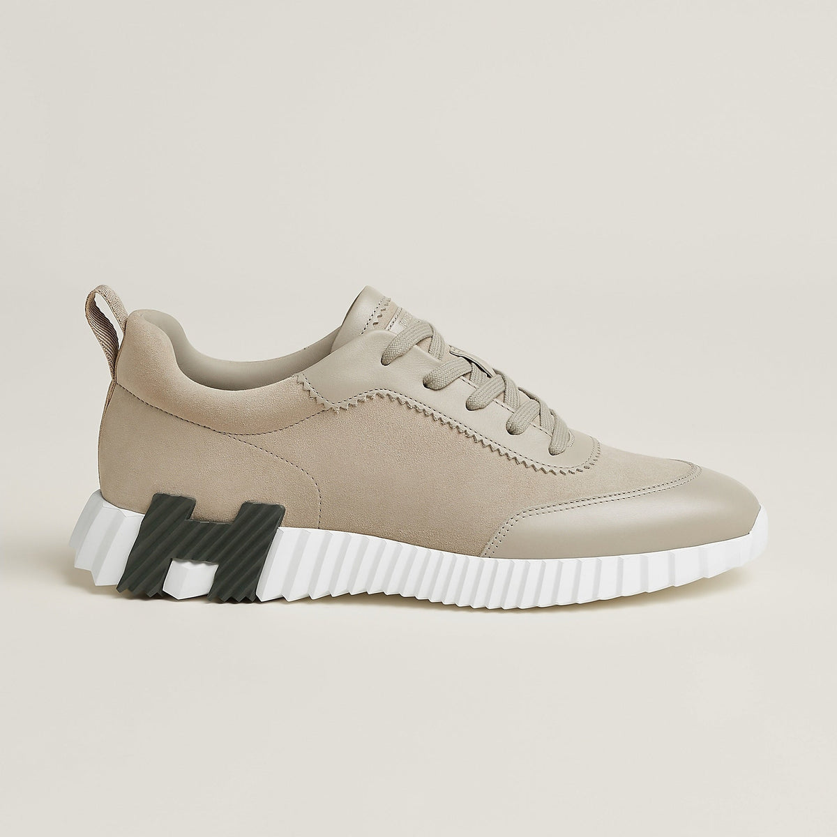 Bouncing Sneaker - Taupe/White