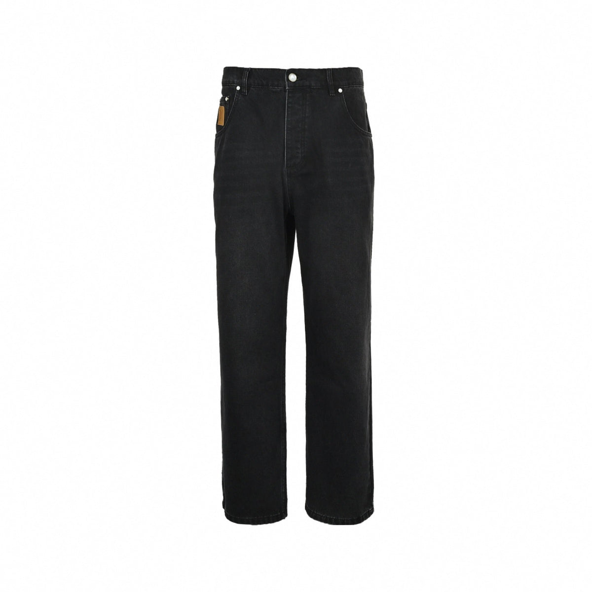 LV Signature Embroidered Jeans - Dark Wash