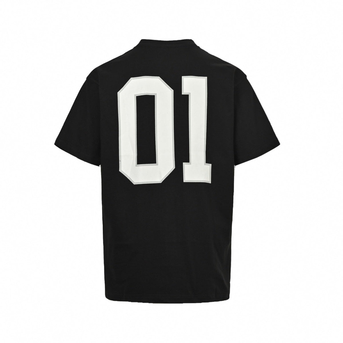"01" Team Jersey T-Shirt - Black