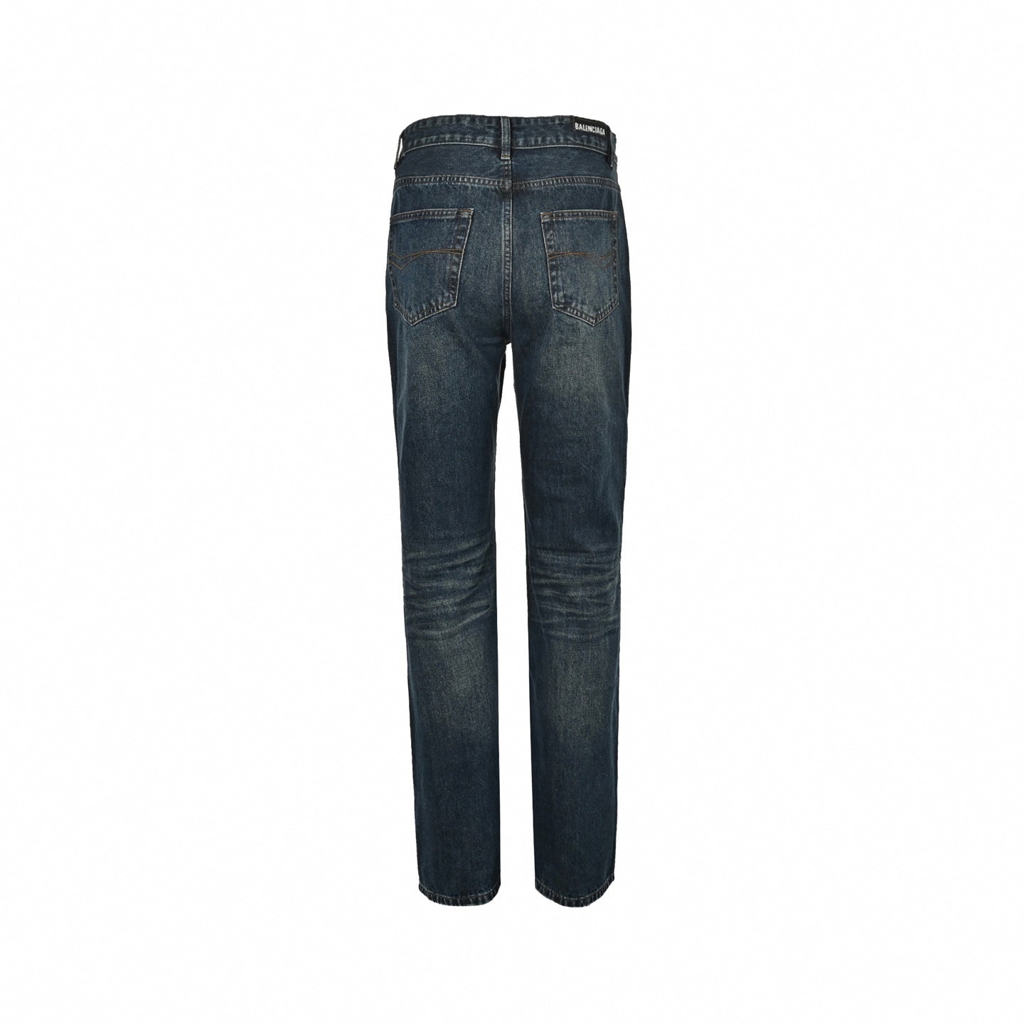 Washed Indigo 'Unifit' Jeans